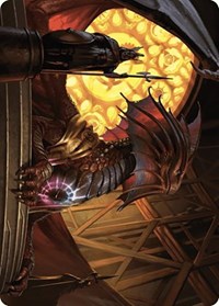 Niv-Mizzet, Guildpact Art Card (21/49) (21) [Art Series: Murders at Karlov Manor]