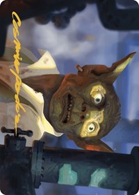 Fugitive Codebreaker Art Card (Gold-Stamped Signature) (39) [Art Series: Murders at Karlov Manor]