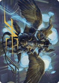 Ezrim, Agency Chief Art Card (Gold-Stamped Signature) (20) [Art Series: Murders at Karlov Manor]