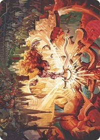 Warleader's Call Art Card (23/49) (23) [Art Series: Murders at Karlov Manor]