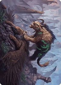 Axebane Ferox Art Card (13) [Art Series: Murders at Karlov Manor]