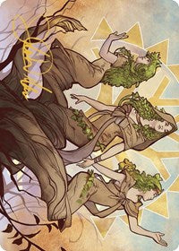 Trostani, Three Whispers Art Card (Gold-Stamped Signature) (37) [Art Series: Murders at Karlov Manor]