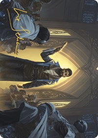 Auspicious Arrival Art Card (Gold-Stamped Signature) (2) [Art Series: Murders at Karlov Manor]