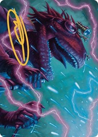 Kylox, Visionary Inventor Art Card (Gold-Stamped Signature) (43) [Art Series: Murders at Karlov Manor]
