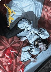 Deadly Complication Art Card (18/49) (Gold-Stamped Signature) (18) [Art Series: Murders at Karlov Manor]