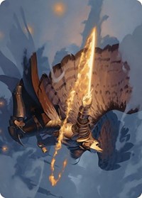 Aurelia's Vindicator Art Card (1) [Art Series: Murders at Karlov Manor]