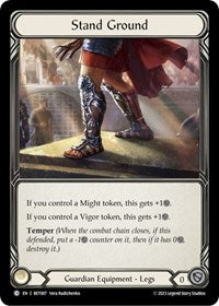 Stand Ground (BET007) [Blitz Deck: Heavy Hitters - Betsy]
