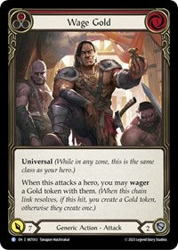 Wage Gold (Red) (BET012) [Blitz Deck: Heavy Hitters - Betsy]