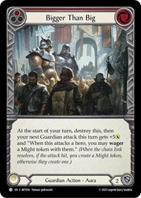 Bigger Than Big (Red) (BET016) [Blitz Deck: Heavy Hitters - Betsy]