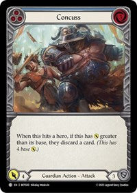 Concuss (Blue) (BET020) [Blitz Deck: Heavy Hitters - Betsy]