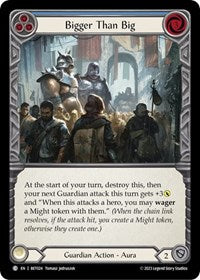 Bigger Than Big (Blue) (BET024) [Blitz Deck: Heavy Hitters - Betsy]