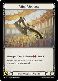 Mini Meataxe (KYO002) [Blitz Deck: Heavy Hitters - Kayo]