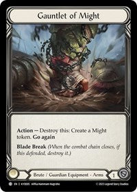 Gauntlet of Might (KYO005) [Blitz Deck: Heavy Hitters - Kayo]