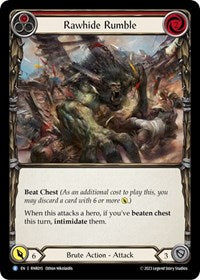 Rawhide Rumble (Red) (RNR015) [Blitz Deck: Heavy Hitters - Rhinar]