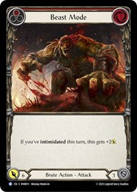 Beast Mode (Red) (RNR011) [Blitz Deck: Heavy Hitters - Rhinar]