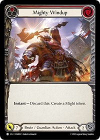 Mighty Windup (Red) (RNR012) [Blitz Deck: Heavy Hitters - Rhinar]