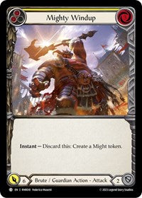 Mighty Windup (Yellow) (RNR018) [Blitz Deck: Heavy Hitters - Rhinar]