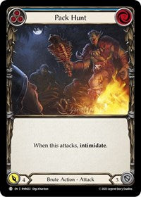 Pack Hunt (Blue) (RNR022) [Blitz Deck: Heavy Hitters - Rhinar]