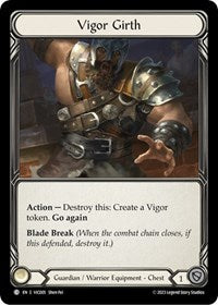 Vigor Girth (VIC005) [Blitz Deck: Heavy Hitters - Victor]