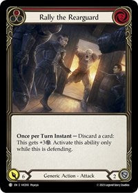 Rally the Rearguard (Red) (VIC010) [Blitz Deck: Heavy Hitters - Victor]