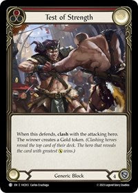 Test of Strength (VIC013) [Blitz Deck: Heavy Hitters - Victor]
