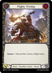 Mighty Windup (Yellow) (VIC015) [Blitz Deck: Heavy Hitters - Victor]