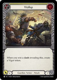 Wallop (Yellow) (VIC019) [Blitz Deck: Heavy Hitters - Victor]
