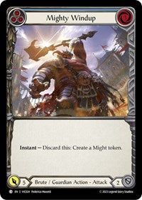 Mighty Windup (Blue) (VIC024) [Blitz Deck: Heavy Hitters - Victor]