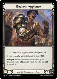 Beckon Applause (KSI006) [Blitz Deck: Heavy Hitters - Kassai]