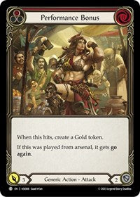 Performance Bonus (Red) (KSI008) [Blitz Deck: Heavy Hitters - Kassai]