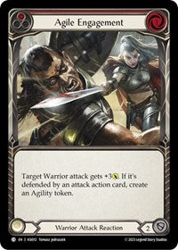 Agile Engagement (Red) (KSI012) [Blitz Deck: Heavy Hitters - Kassai]