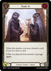 Trade In (Yellow) (KSI018) [Blitz Deck: Heavy Hitters - Kassai]