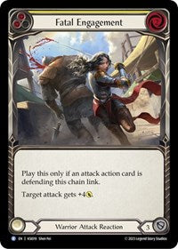 Fatal Engagement (Yellow) (KSI019) [Blitz Deck: Heavy Hitters - Kassai]