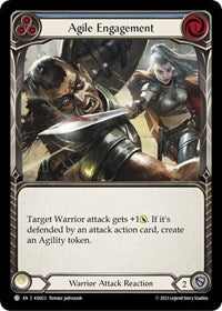 Agile Engagement (Blue) (KSI023) [Blitz Deck: Heavy Hitters - Kassai]
