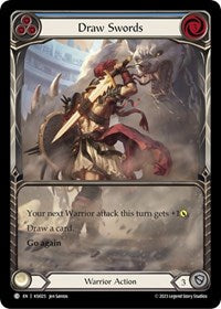Draw Swords (Blue) (KSI025) [Blitz Deck: Heavy Hitters - Kassai]