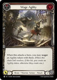 Wage Agility (Red) (OLA010) [Blitz Deck: Heavy Hitters - Olympia]