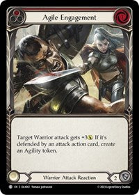 Agile Engagement (Red) (OLA012) [Blitz Deck: Heavy Hitters - Olympia]