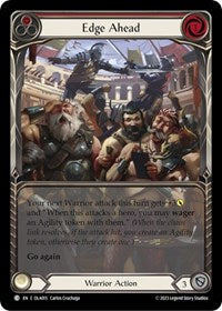 Edge Ahead (Red) (OLA015) [Blitz Deck: Heavy Hitters - Olympia]