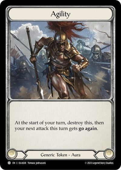 Agility // Gold (OLA028) [Blitz Deck: Heavy Hitters - Olympia]