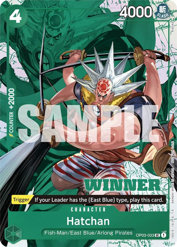 Hatchan (Winner Pack Vol. 6) (OP03-033) [One Piece Promotion Cards]