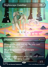 Nightscape Familiar (Rainbow Foil) (1546) [Secret Lair Drop Series]