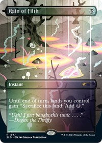Rain of Filth (Rainbow Foil) (1547) [Secret Lair Drop Series]