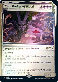 Vilis, Broker of Blood (Rainbow Foil) (1567) [Secret Lair Drop Series]