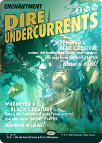 Dire Undercurrents (Rainbow Foil) (1578) [Secret Lair Drop Series]