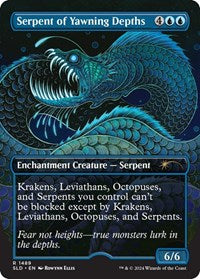 Serpent of Yawning Depths (1489) [Secret Lair Drop Series]
