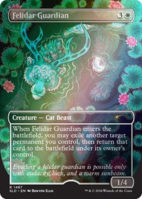 Felidar Guardian (Rainbow Foil) (1487) [Secret Lair Drop Series]