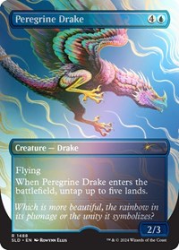 Peregrine Drake (Rainbow Foil) (1488) [Secret Lair Drop Series]
