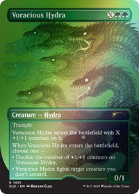 Voracious Hydra (Rainbow Foil) (1491) [Secret Lair Drop Series]