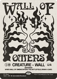 Wall of Omens (1518) [Secret Lair Drop Series]