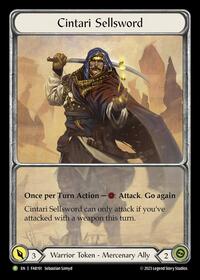 Cintari Sellsword - FAB191 (FAB191) [Flesh and Blood: Promo Cards]